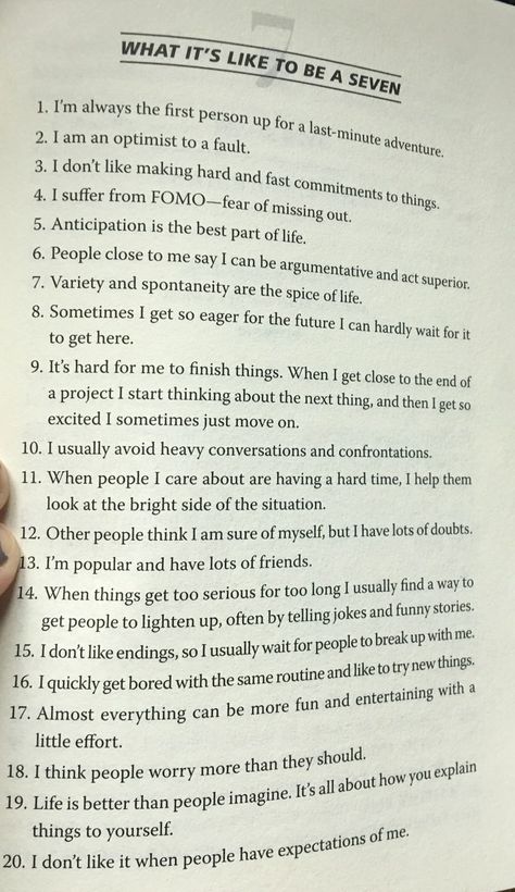 What its like to be a 7 Enneagram Type 7 Enfp, Seven Enneagram, Enneagram Type 8 Male, Enneagram Seven, 7w8 Enneagram, Enneagram Type 7, 7 Enneagram, Type 7 Enneagram, Enneagram 7