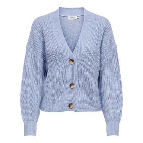 Brand: Only Gender: Women Type: Cardigan Season: Fall/Winter Color: Light Blue Fastening: Buttons Sleeves: Long Composition: 100% Acrylic Washing: Handwash Short Cardigan, Blue Cardigan, Blue Heron, White Cardigan, Womens Cardigan, Knitwear Cardigan, Only Fashion, Winter Sweaters, Womens Clothing Sizes