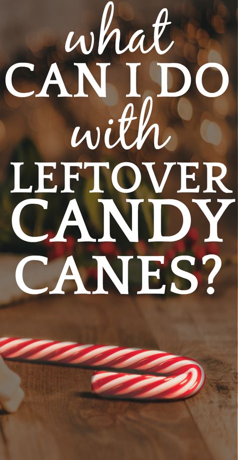 What To Do With Leftover Candy Canes? #candycanes #christmascrafts #holidaydecor #craftideas #christmascandy Chocolate Covered Candy Canes, What To Do With Candy Canes, Candy Cane Recipes, Candy Cane Ideas, Leftover Candy Canes, Cookies With Candy, Candy Cane Story, Peppermint Milkshake, Candy Cane Poem