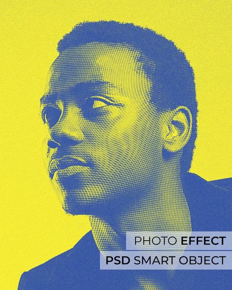 Free PSD | Free PSD halftone photo effect design Halftone Graphic, Halftone Design, Social Media Design Inspiration, Photoshop Photos, Photoshop Effects, Abstract Portrait, Branding Photos, Photoshop Design, Photo Design