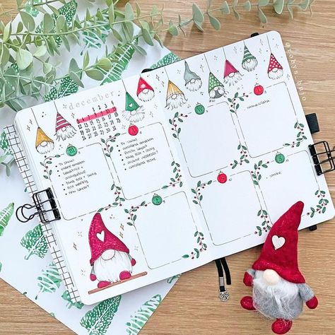 December Bujo, Bullet Journal Week, Bullet Journal Christmas, Weekly Log, December Bullet Journal, Organizator Grafic, Bullet Journal Cover Ideas, Bullet Journal Mood Tracker Ideas, Bullet Planner