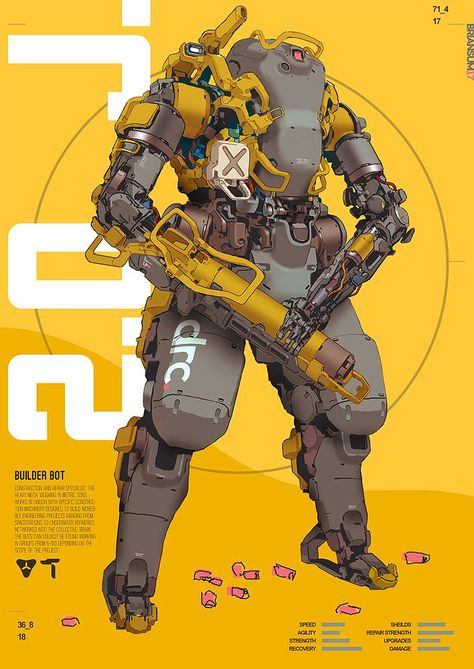 Brian Sum, Character Design Challenge, Cool Robots, Arte Robot, Laser Art, Arte Cyberpunk, Titanfall, Cyberpunk Character, Robot Design