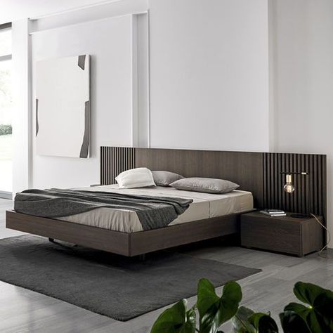 Double Bed Headboards For Bedrooms – redboth.com Bed Frame Sizes, Inspiration Deco, Bed Headboard Design, Contemporary Bedroom Furniture, Wooden Bed Design, Bed Design Modern, Bed Bedroom, Bedroom Bed Design, 아파트 인테리어