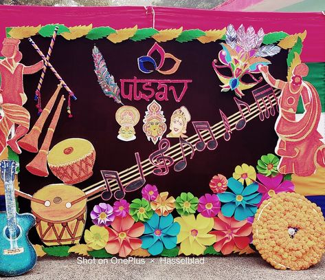 Cultural Day Decoration Ideas, School Annual Day Decoration, Annual Day Themes School, Annual Day Board Decoration School, Stage Decoration Ideas For School Annual Function, Annual Function Decoration Ideas, Annual Day Theme For Preschool, Annual Function Themes For School, School Annual Function Decoration Ideas