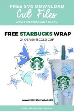 Cold Cup Design Ideas Not Starbucks, Starbucks Cold Cup Svg Free, Free Glass Wrap Svg, Starbucks Cricut Ideas, Cold Cup Svg Free, Free Starbucks Svg For Cricut, Free Starbucks Wrap Svg, Tumbler Svg Designs Free, Free Svg Files For Starbucks Cups