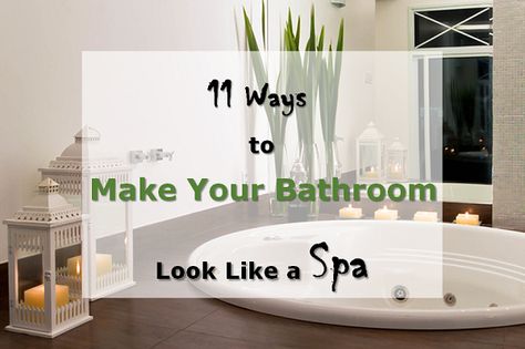 Decorating Around Bathtub, Small Spa Bathroom Ideas, Bathroom Spa Decor Ideas, Spa Themed Bathroom, Porch Vibes, Wooden Bathroom Floor, White Bath Rugs, Spa Bathroom Decor, Home Spa Room