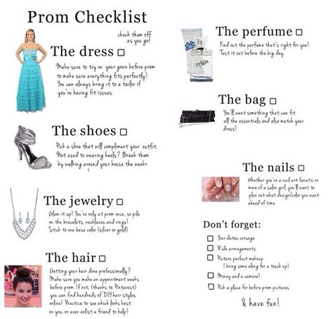 Prom Essentials List, Prom Grwm List, Prom Checklist Getting Ready For, Prom Timeline, Prom Must Haves, Homecoming Checklist, Prom Necessities, Prom Checklist, Prom Preparation