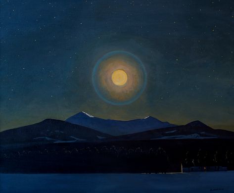 Gods and Foolish Grandeur: The most unexpected color - paintings by Rockwell Kent Rockwell Kent, Monhegan Island, Amazing Paintings, Whitney Museum, Textured Canvas Art, Daily Painting, Norman Rockwell, Mini Canvas Art, Mini Canvas