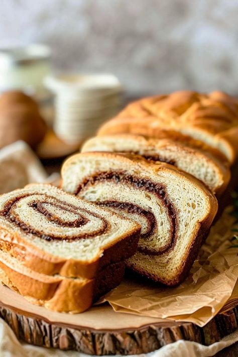 If you’re craving something sweet and comforting, this Homemade Cinnamon Swirl Bread is the perfect solution. It’s a soft, fluffy bread filled with a cinnamon-sugar swirl that’s simply irresistible. Not only is it ideal for Cinnamon Loaf Bread, Soft Fluffy Bread, Cinnamon Swirl Bread Recipe, Swirl Bread Recipe, Cinnamon Loaf, Bread Photography, Cinnamon Bread Recipe, Energizing Breakfast, Fluffy Bread