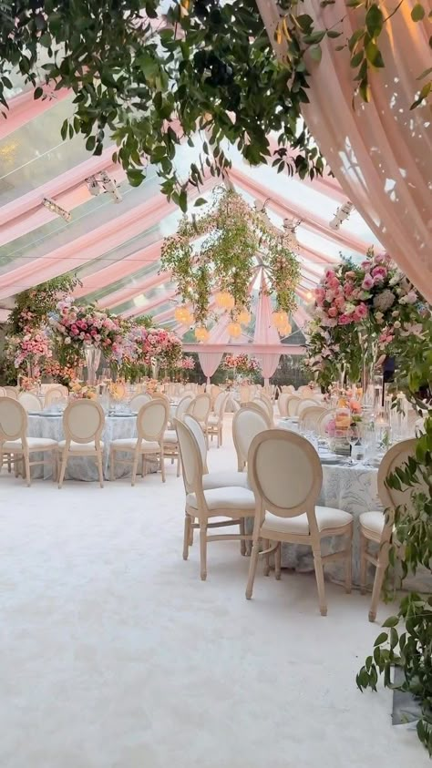 Wedding Haul, Pink Wedding Decor, Luxury Wedding Decor, Wedding Backdrop Design, Dream Wedding Decorations, Wedding Planning Decor, Dream Wedding Venues, Venue Decorations, Wedding Venue Decorations