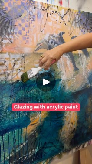 10K views · 791 reactions | This is a great way to unify the mixed media elements in your painting! . . . #artprocess #easyart #artdaily #artreel #arttutorial #mixedmedia #artoftheday #artistoninstagram #diyart #artlovers #artsupplies #artreels #artsy #acrylicpainting #artistlife #artinspiration #craftideas #artreelsofinstagram #artvideo | Milan Art Institute | SHYY BEATS · Beautiful Milan Art Institute, Milan Art, Art Process, Color Story, Artist Life, Art How, Process Art, Color Stories, Art Challenge