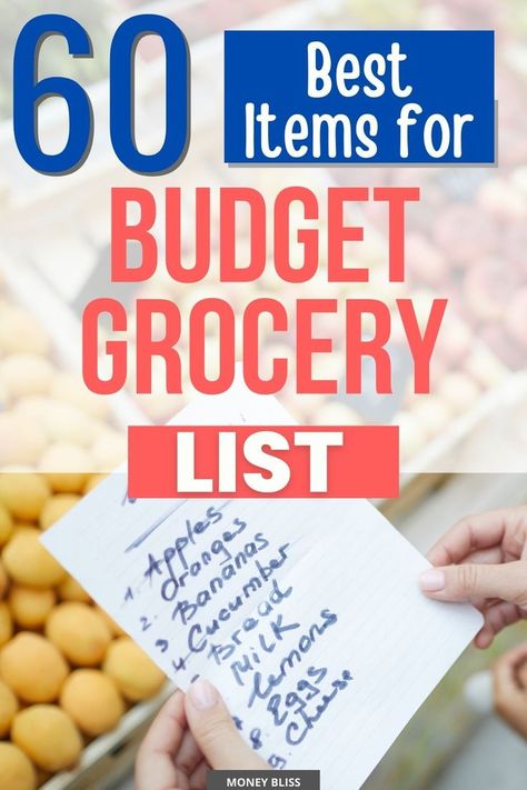 Are you looking for ways to save money while eating nutritiously? This guide has a comprehensive list of affordable cheap food options that will keep you full and satisfied. From meat to grains, fruits to vegetables, this budget grocery list has it all. How to reduce grocery spending easily and quickly is the secret sauce you need. How to reduce grocery budget. How to lower grocery bill fast. How to save on grocery bill and afford to eat. How to cut down on grocery bill this week is important! Lower Grocery Bill, Cheap Eating, Frugal Grocery Shopping, Budget Grocery List, Single Mom Budget, Budget Grocery, Frugal Cooking, Grocery Savings, Cheap Food