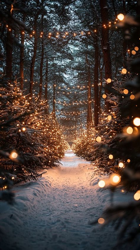 Christmas Aesthetic Cozy Snow, Cozy Winter Aesthetic Christmas, Winter Images Nature Beautiful, Snow On Pine Trees, Winter Tree Aesthetic, Ethereal Winter Aesthetic, Winter Outdoors Aesthetic, Fairy Winter Wonderland, Winter Wonderland Landscape