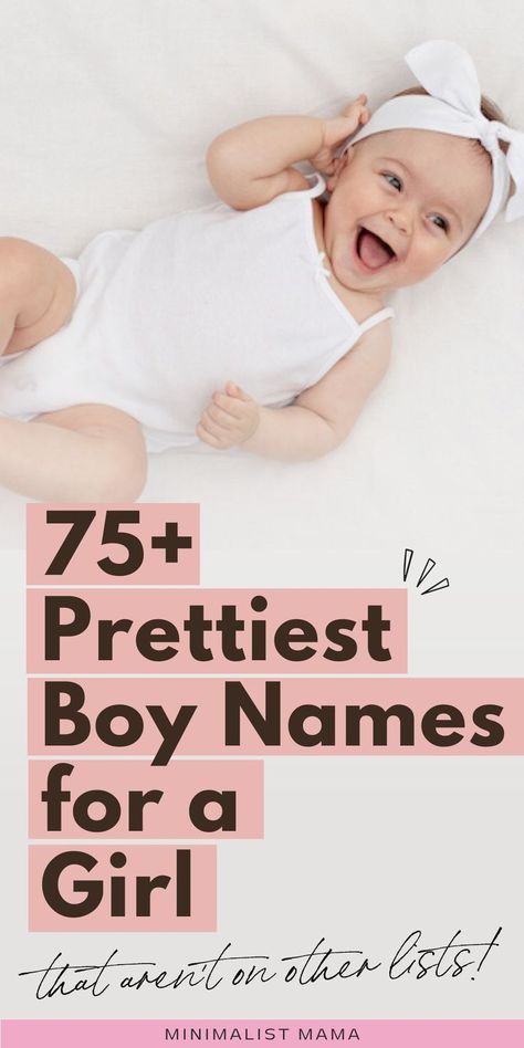 Searching through baby name lists, searching for cute gender neutral names - aka "boy names for a girl"? There is nothing sweeter than a little girl with a traditionally "boy" name - and *these* are the BEST, unique baby girl names that are totally gender neutral for 2023! Cute Gender Neutral Names, Boy Names For A Girl, Baby Names 2023, Gender Neutral Baby Names, Neutral Baby Names, Biblical Baby Names, Names For Girl, Vintage Girl Names, Old Fashioned Baby Names