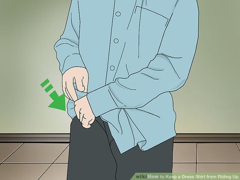 How to Keep a Dress Shirt from Riding Up How To Keep Shirt Tucked In, Academia Clothes, Shirt Tucked In, Keep It Classy, Comfortable Style, Suits Coats, How To Look Classy, Mens Shirt Dress, Oversized Shirt