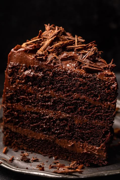 Chocolate Sin Cake, Matilda Cake Recipe, The Best Chocolate Cake Recipe, Best Chocolate Cake Recipe, Pelo Chocolate, Delish Cakes, The Best Chocolate Cake, Devil's Food Cake, Baker By Nature