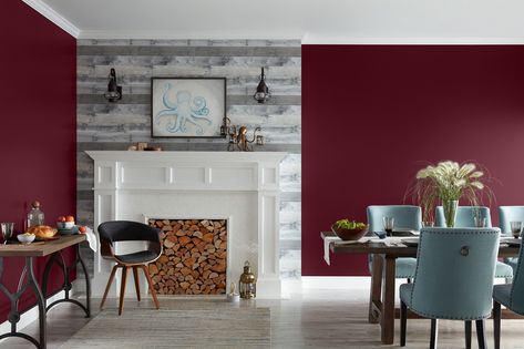 The 15 Best Moody Paint Colors of 2024 Gooseberry Paint Color, Best Moody Paint Colors, Burgundy Paint Colors, Moody Paint Colors, Moody Paint, Historic Paint Colours, Best Blue Paint Colors, Valspar Paint Colors, Brown Paint Colors