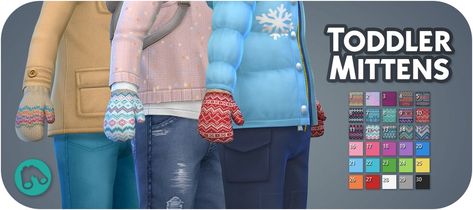 Inspired by and adapted from these adult mittens by tukete. (Direct SFS link to save you the chain of redirects.)    requires mesh    BGC    in gloves category    color tagged, not enabled for random, etc.… Sims 4 Gloves Cc, Cute Guy Outfits, Toddler Gloves, Toddler Mittens, Sims 4 Challenges, Tumblr Sims 4, New Mods, Sims 4 Toddler, Sims 4 Cc Packs