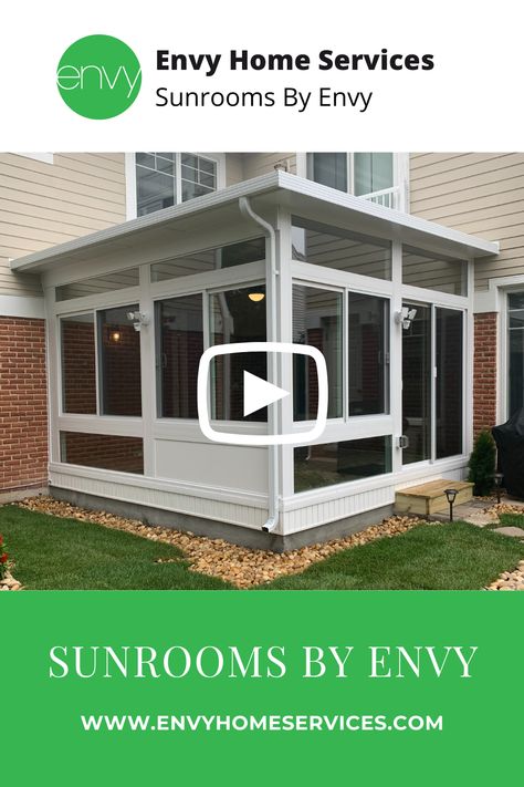 Some photos of sunrooms we completed this past year. All Season Rooms, Three Season Rooms, Patios, Decks, and Gable Roofs. . . . #envyHomeServices #sunroomContractor #sunroomChicago #allSeasonRoom #threeSeasonRoom #roomAdditions All Season Room Addition, 4 Season Room Addition, 3 Seasons Room, 4 Season Sunroom Ideas, 3 Season Porch, All Season Room, 4 Season Room, 3 Season Room, Sunroom Addition