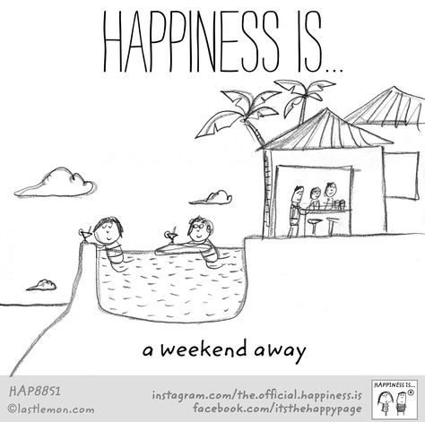 Love our weekends away :) Happiness Clipart, Cute Happy Quotes, What Is Happiness, Weekend Quotes, Relationship Posts, Vacation Quotes, Reasons To Be Happy, Happiness Project, Joy Of Life