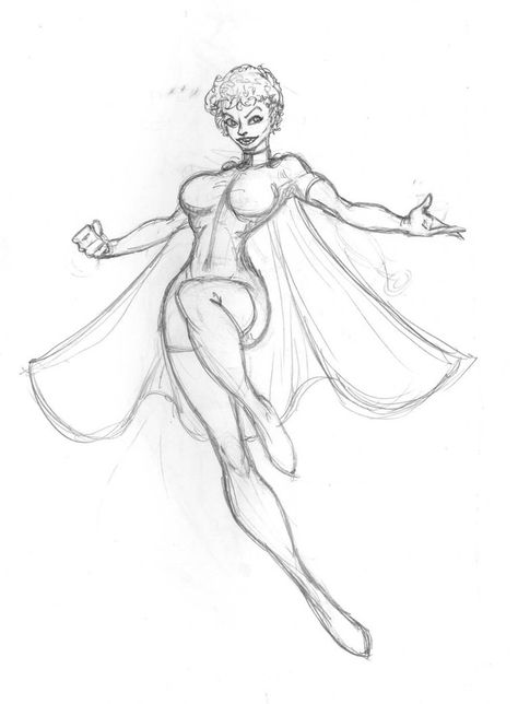 Superhero by JohnRose-Illustrator on DeviantArt Female Superhero Poses Drawing Reference, Superhero Drawing Template, Superhero Women Drawing, Woman Hero Pose, Superhero Sketches Character Design, Woman Superhero Pose, Female Superhero Poses Reference, Superhero Pose Reference Female Flying, Superhero Drawing Poses