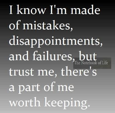 I know I've made mistakes... You really don't need to point them all out to me constantly... especially every time I show any excitement about trying to move forward. I Make Mistakes Quotes, I'm Sorry Quotes For Him Relationships, Im Sorry Quotes For Him, Sorry Quotes For Him, Quantum Leaping, I M Sorry Quotes, Private Quotes, Im Sorry Quotes, Mistake Quotes