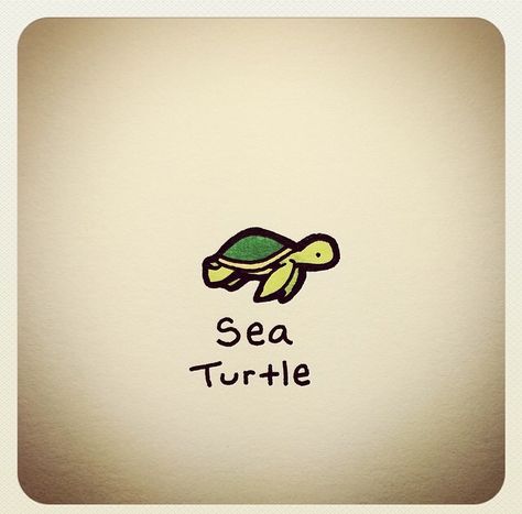 @turtlewayne                                                                                                                                                                                 More Cute Simple Turtle Drawing, Simple Tortoise Drawing, Turtle Drawings Easy, Sea Turtle Drawing Simple, Simple Turtle Drawing, Turtle Drawing Cute, Turtle Drawing Simple, Cute Turtle Art, Turtle Doodle