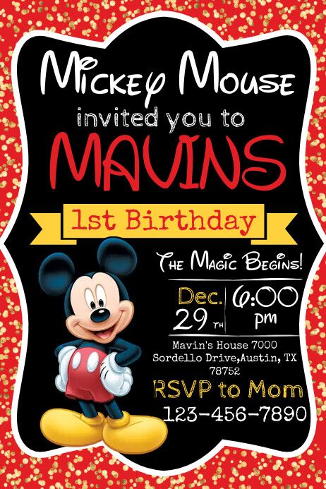 Mickey Mouse Birthday Printables Free, Mickey Mouse Birthday Invitations Templates, Mickey Mouse Birthday Invitations Free, Mickey Mouse Birthday Invite, Mickey Mouse Invitation Template Free, Mickey Mouse Birthday Party Ideas 1st For Boys, Mickey Mouse Template Free Printables, Mickey Mouse Invitations 1st Birthday, Mickey Mouse Birthday Party Ideas 1st