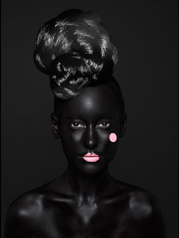 Rankin Photography, John Rankin, Beauty Portrait, Foto Art, Editorial Makeup, Black Power, Look Vintage, Black Beauty, Pink Lips