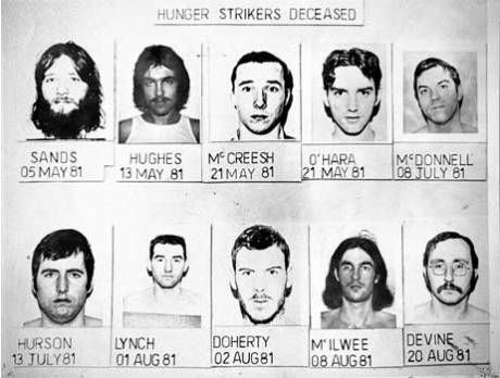 Ten of the twenty-two Irish men who died on hunger-strike between 1917 and 1981. Bobby Sands, Easter Rising, Ireland History, Ireland Map, Hunger Strike, Irish Quotes, Old Irish, Irish History, Irish Heritage