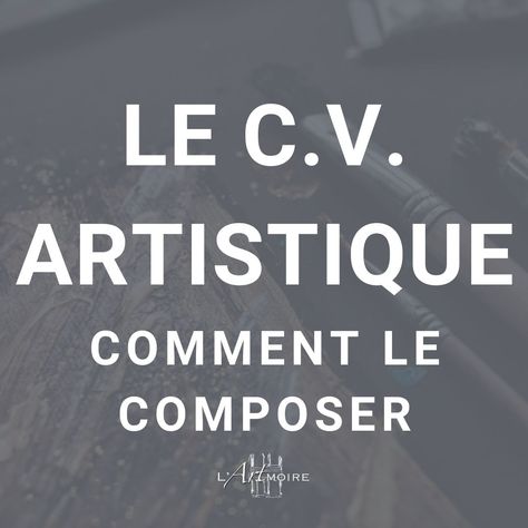 Découvre toutes les informations que doit contenir ton CV artistique. Il te sera utile pour t'inscrire aux expositions ainsi qu'à présenter Graphisme Design, Exhibit Design, Exhibition Design, Design, Art