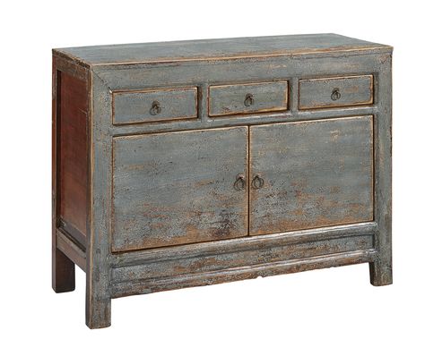 Furniture Classics Door French Country, Painted Fox Home, Blue Sideboards, Farmhouse Buffet, Pine Sideboard, Antique Sideboard, Reclaimed Pine, Custom Cushions, Sideboard Furniture