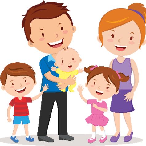 Family Clip Art Pictures, Family Pictures Anime, My Family Pictures For Preschool, Family Clipart Printables, Family Images Cartoon, Family Images Pictures, Family Cartoon Pictures, Family Picture Cartoon, Clip Art Family