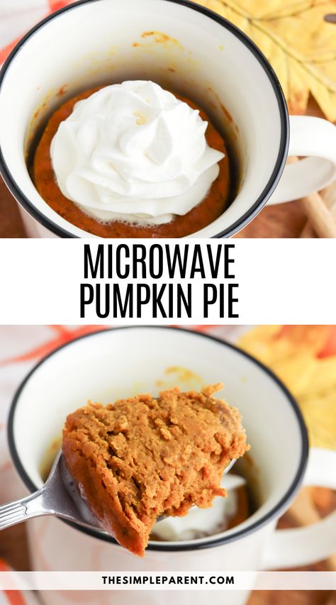 Pumpkin In A Mug Recipe, Pumpkin Pie Mug Recipe, Microwave Pumpkin Custard, Pumpkin Mug Pie, Microwave Fall Desserts, Keto Pumpkin Pie In A Mug, Pumpkin In A Mug, One Serving Pumpkin Desserts, Keto Pumpkin Pie Single Serve