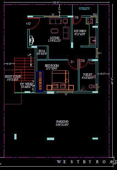 35x45 house plan Ground floor 35x45 House Plan, House Plans 3d, Free Floor Plans, Floor Plan Creator, Prints Ideas, Unique House Plans, Duplex Plans, Architecture Drawing Plan, Duplex Design