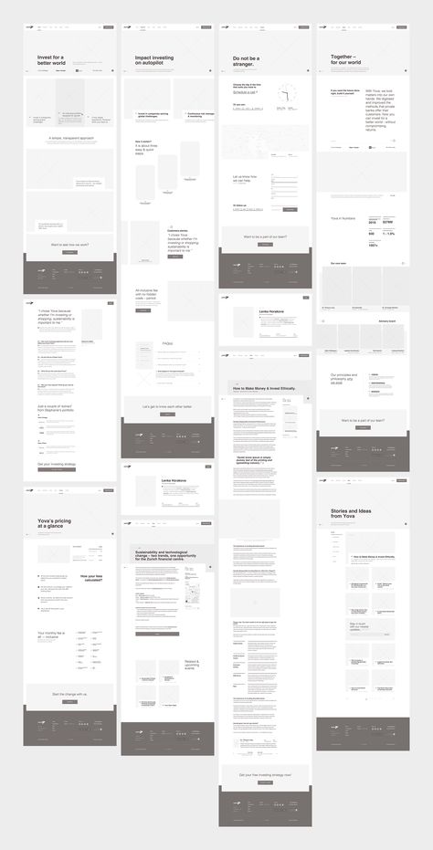 Website Content Layout, Detail Page Design, Web Page Layout, Wireframe Web, Page Layout Ideas, Website Layout Design, Webpage Design Layout, Desain Ux, 블로그 디자인