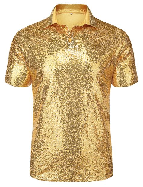 Nightclub Party, Sequin Decor, Disco Dance, 70s Disco, Layered Design, Dance Party, Dress Code, Party Shirts, Polo Shirts