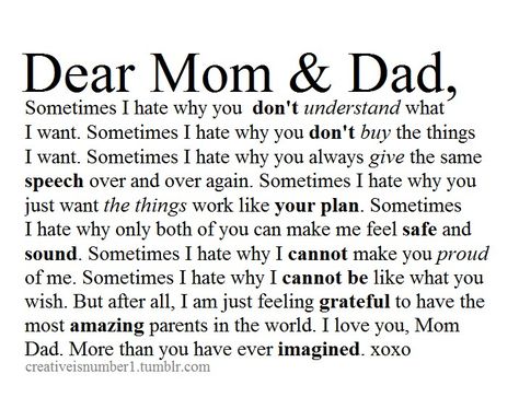 Venting Paragraphs Parents, Lines For Parents, Parents Aesthetic, Bad Parenting Quotes, Teenager Quotes About Life, Dear Mom And Dad, Love My Parents Quotes, Understanding Quotes, Mom And Dad Quotes