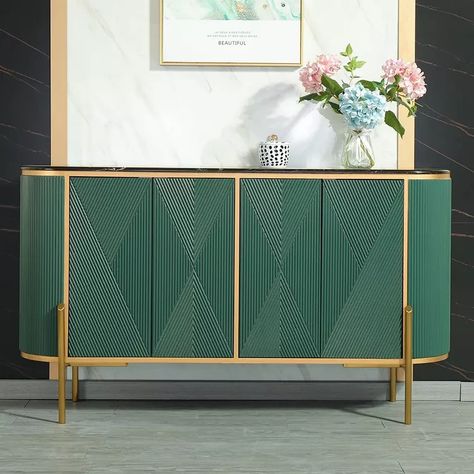 Black buffet sideboard