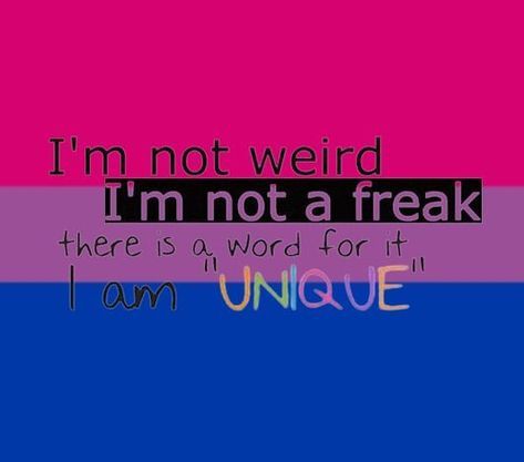 Bisexual Pride Quotes, Bisexual Quote, Pride Quotes, Bi Flag, Gravity Falls Funny, Bisexual Flag, Quotes Deep Meaningful, Badass Quotes, Quotes Deep