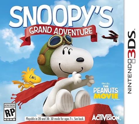 Amazon.com: Snoopy's Grand Adventure - Nintendo 3DS : Activision Inc: Video Games 3ds Games, Nintendo 3ds Games, Peanuts Movie, Nintendo Ds Games, Rocky River, Ds Games, Retro Video Games, Game System, Nintendo Ds