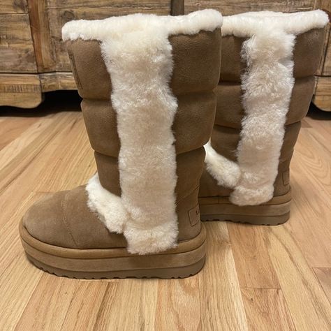 Brand New UGG Classic Chillapeak Tall Size 8 Ugg Women, For My Daughter, Ugg Classic, Classic Boots, Real Fur, Tall Boots, Womens Uggs, Ugg Shoes, My Daughter