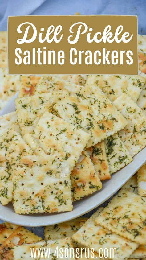 Homemade Crackers Recipe, Seasoned Crackers, Savory Snack Recipes, Welcome To My Kitchen, Summer Boat, Classic Sandwich, Homemade Crackers, Appetizers Easy Finger Food, Best Appetizer Recipes