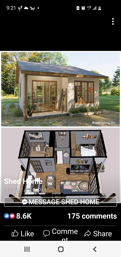 Backyard Inlaw Suite, Small In Law Suite House Plans, Tiny Mother In Law Cottage, Mother In Law Apartment Ideas, Shed Mother In Law Suite, Mother In Law Suite Addition Ideas, Mil Suite Home Plans, Mother Inlaw Suite, Detached In Law Suite House Plans