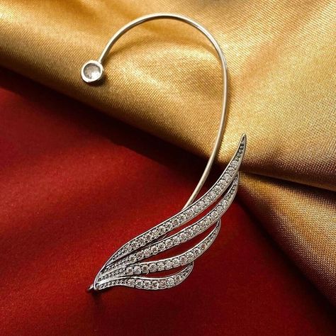 #Angel Wing Rhinestone Ear Cuff 9.95 and FREE Shipping Tag a friend who would love this! Active link in BIO #hashtag13 #hashtag14 #hashtag15 #hashtag16 #hashtag17 #hashtag18#house#toys#cars#home#furniture Rhinestone Ear Cuff, Arc Design, Beautiful Phone Cases, Macbook Sleeve, Functional Fashion, Ipad Sleeve, Wide Leg Linen Pants, Ear Cuffs, Trench Coats Women