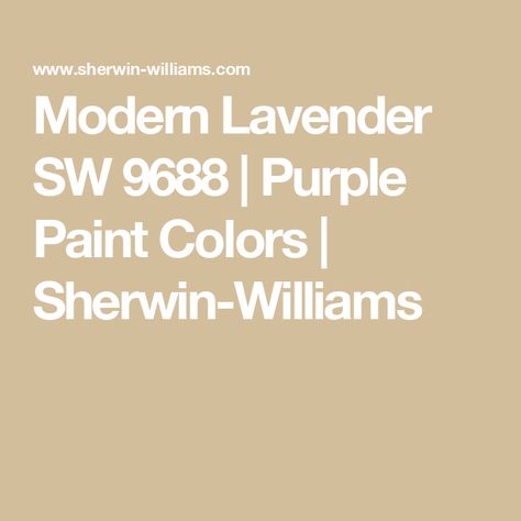 Modern Lavender SW 9688 | Purple Paint Colors | Sherwin-Williams Lavender Paint Colors, Purple Paint Color, Sherman Williams Paint, Sherman Williams, Purple Paint Colors, Lavender Paint, Sherwin Williams Paint Colors, Purple Paint, Mobile Art