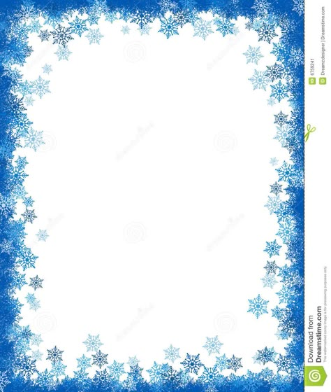 Free+Christmas+Winter+Border Winter Border Frame, Snowflake Boarder, Scrapbook Story, Winter Photo Frame, Border Paper Printable, Winter Border, Free Paper Printables, Winter Garland, Winter Paper