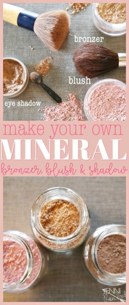 Diy Bronzer, Make Up Diy, Makeup Recipes, Skin Care Routine For 20s, Mineral Pigments, Natural Diy, Gel Liner, Natural Beauty Tips, Maquillaje Natural