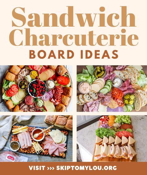 Small Sandwich Charcuterie Board, Charcuterie Boards For Dinner, Chacutery Sandwich Board Ideas, Christmas Sandwich Charcuterie Board, Mini Lunch Charcuterie Board, Charcuterie Board Ideas Sandwiches, Charcuterie Board Ideas With Sandwiches, Hoagie Charcuterie Board, Deli Board Ideas