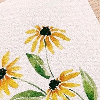 Kristin Van Leuven | Watercolor artist and instructor on Instagram: "Thank you all for your excitement with the 30 day watercolor flower series! I’m loving getting all your tags as you work on the flowers each day.   Today is day 6- black eyed susan   I LOVE this flower! It’s a type of Daisy, with some unique features that I think you will find so fun and easy to paint.   Comment SUSAN and I’ll send the YouTube video straight to your DMs" Black Eyed Susan Watercolor Paintings, Brown Eyed Susan Flower, Black Eyed Susan Watercolor, Watercolor Black Eyed Susan, Easy To Paint, Black Eyed Susan, Black Eyed, Watercolor Flower, Unique Features